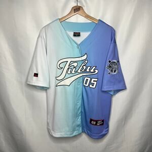 Vintage OG Y2K FUBU For Us By Us 05 Gradient Baseball Jersey S fits like M